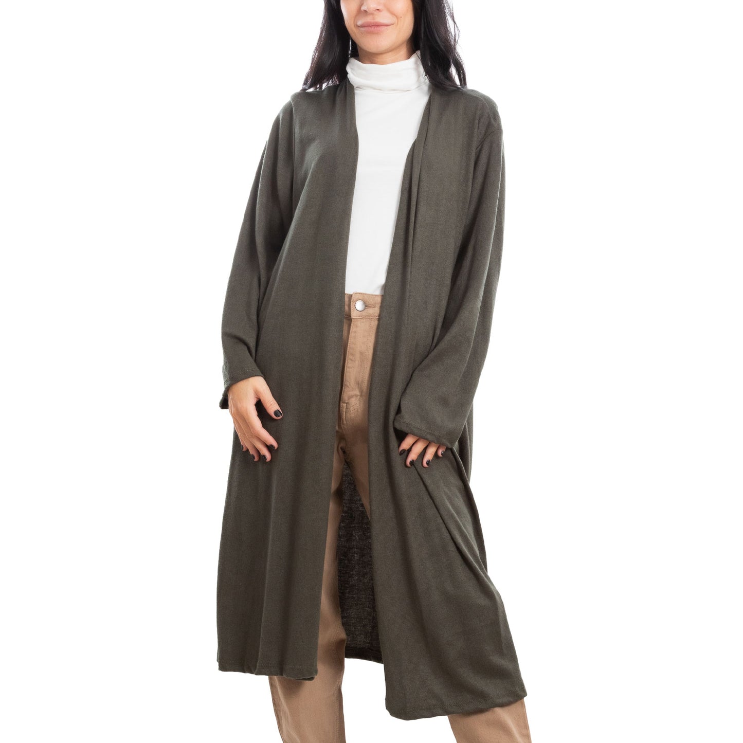 immagine-7-toocool-spolverino-donna-cardigan-lungo-cappotto-tricot-vb-2916