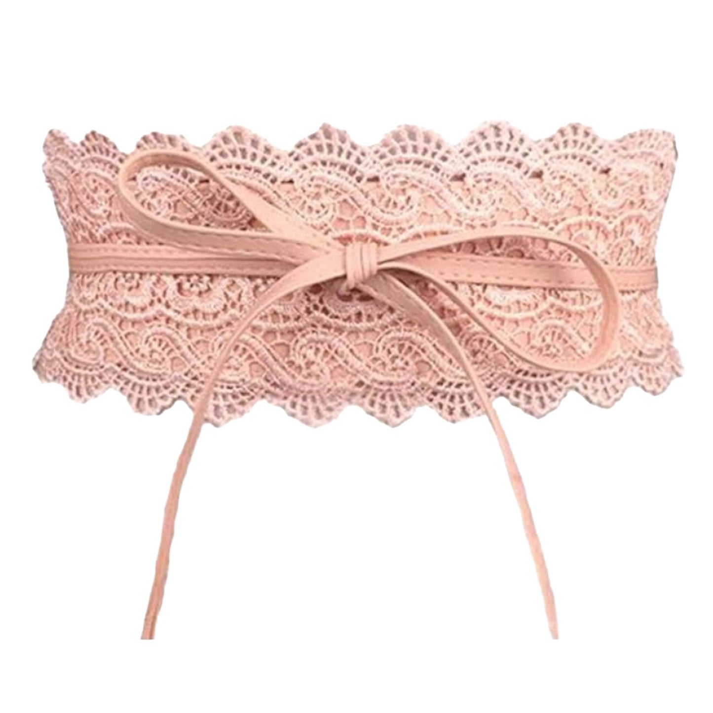 toocool cintura donna fascia larga pizzo obi fusciacca elegante lacci similpelle regolabile per cerimonie toocool zsp 7 nero taglia unica