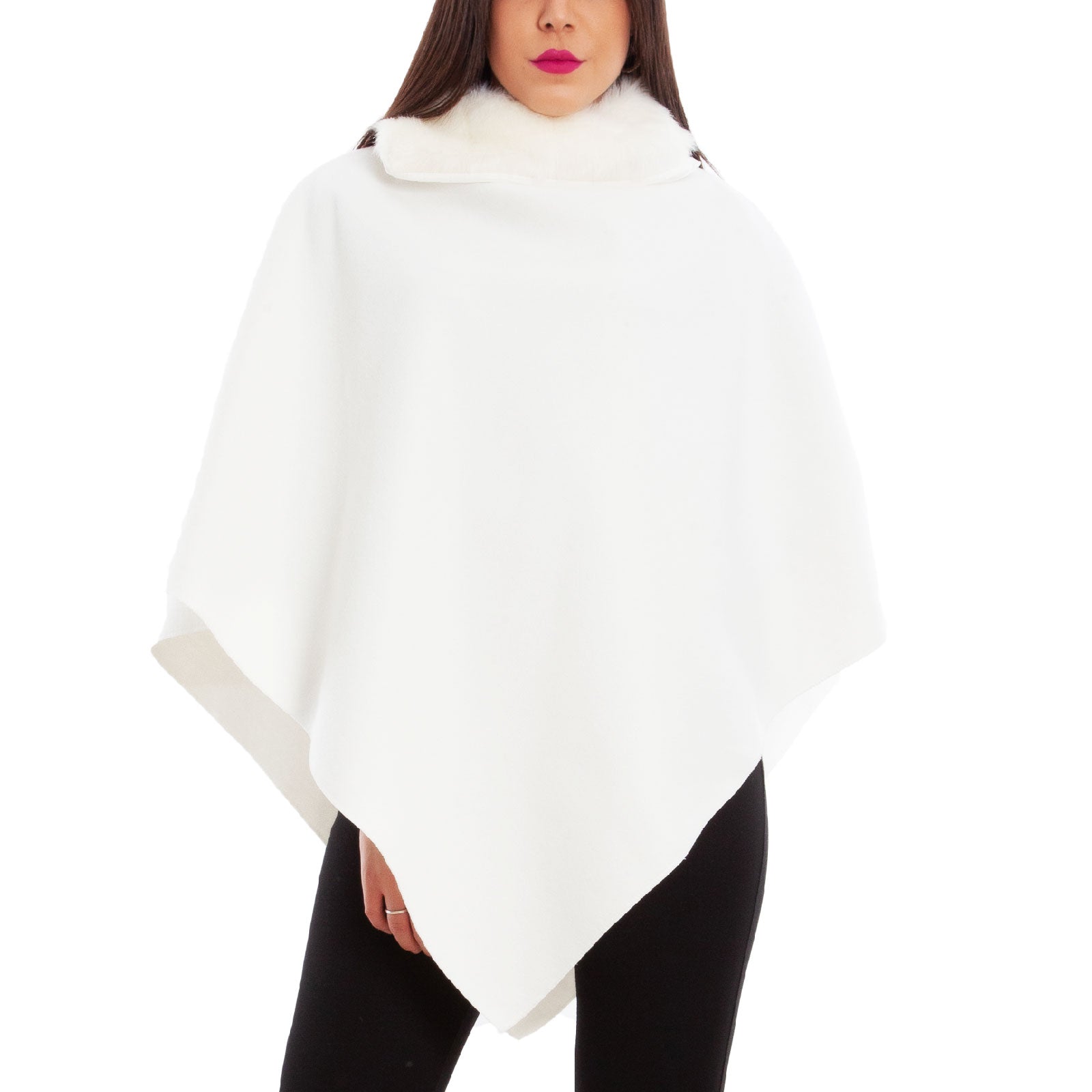 toocool mantella donna poncho panno vb 2991
