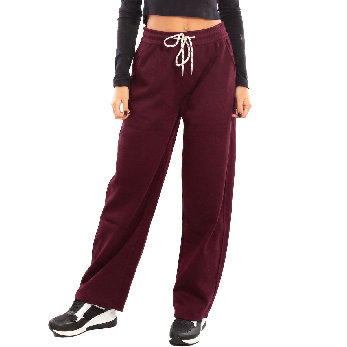 toocool pantaloni tuta donna sportivi casual toocool yv3870 nero s