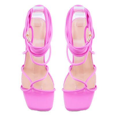 toocool sandali donna lacci schiava scarpe eleganti punta quadrata chiusura intreccio regolabile cerimonia toocool pm2857 nero 36