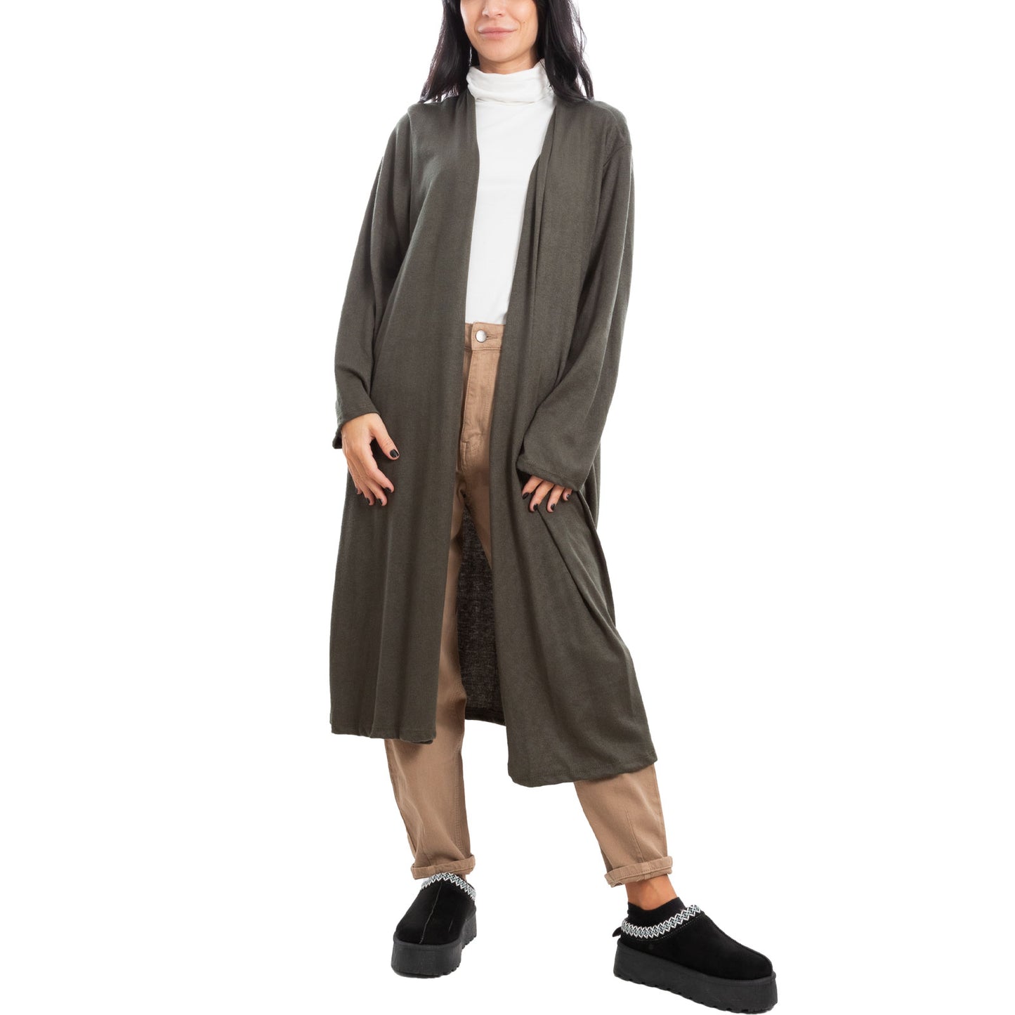 immagine-8-toocool-spolverino-donna-cardigan-lungo-cappotto-tricot-vb-2916