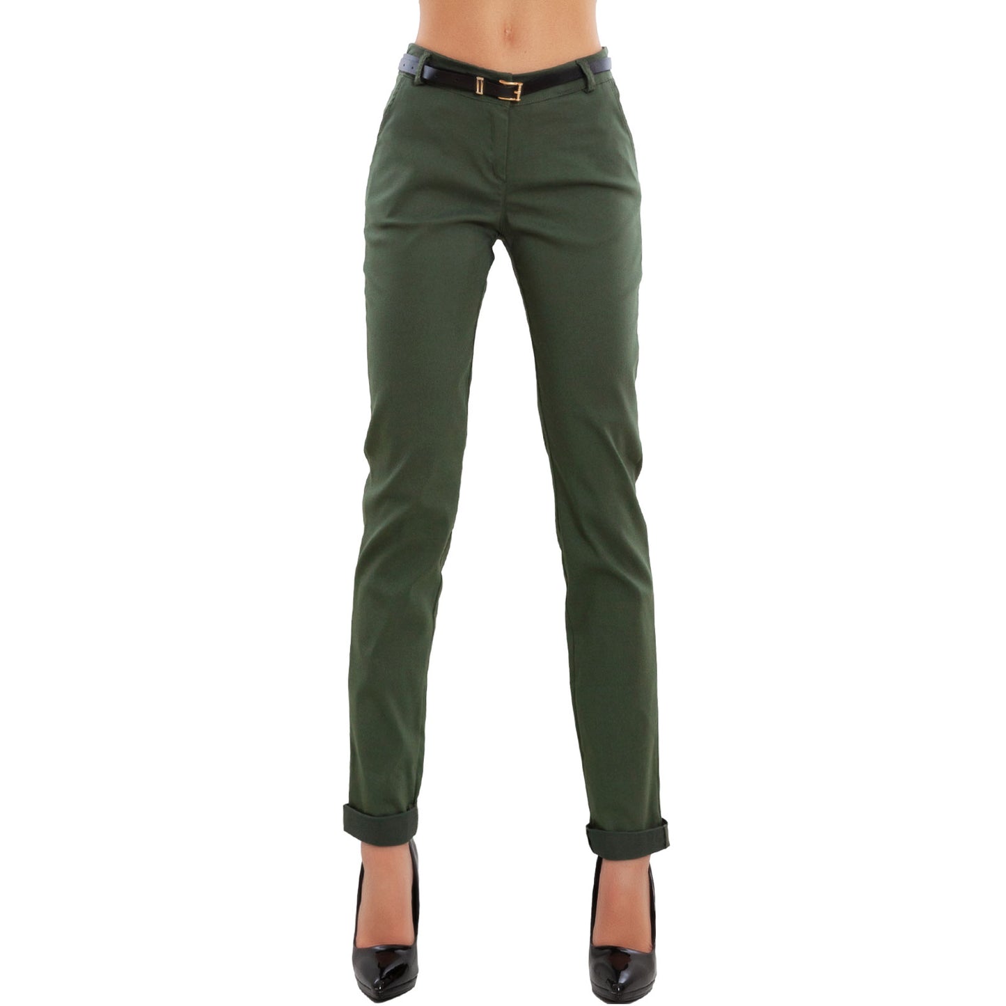 toocool pantaloni donna classici eleganti as 28251