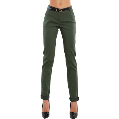 toocool pantaloni donna classici eleganti as 28251