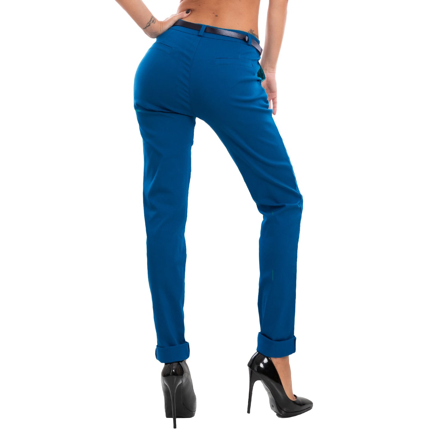 toocool pantaloni donna classici eleganti as 28251