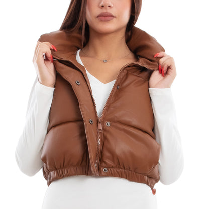 immagine-9-toocool-piumino-crop-smanicato-gilet-imbottito-vi-23212