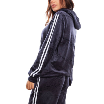 immagine-9-toocool-tuta-sportiva-donna-velour-velluto-ciniglia-cappuccio-be-8502