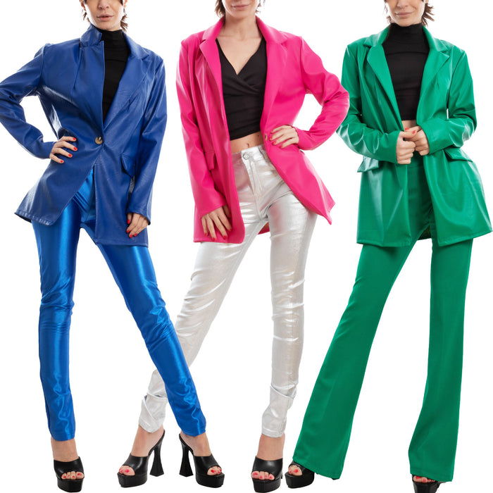 immagine-1-toocool-blazer-donna-eco-pelle-giacca-elegante-vi-3600
