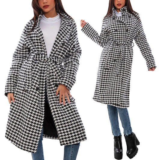 immagine-1-toocool-cappotto-lungo-oversize-donna-giacca-pied-de-poule-cintura-toocool
