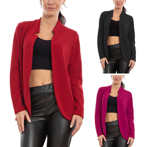 immagine-1-toocool-giacca-blazer-donna-elegante-senza-chiusura-ms-2053