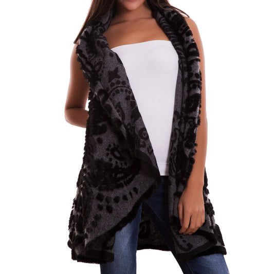 immagine-1-toocool-gilet-donna-smanicato-rilievo-cj-1868