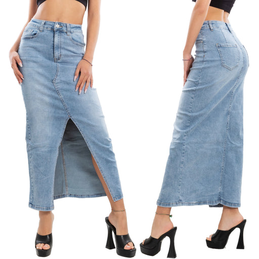 immagine-1-toocool-gonna-lunga-longuette-jeans-spacco-frontale-wh-101