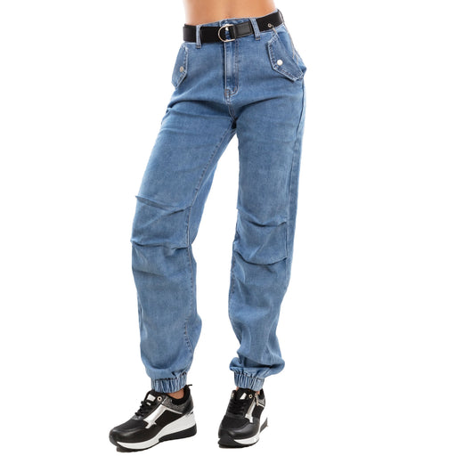 immagine-1-toocool-jeans-cargo-baggy-denim-pantaloni-catena-wh-8116
