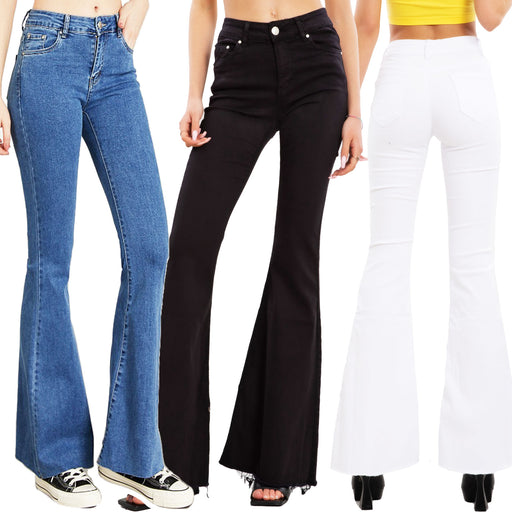 immagine-1-toocool-jeans-donna-pantaloni-zampa-elefante-campana-m7056