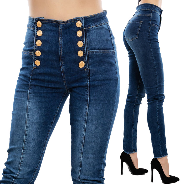 immagine-1-toocool-jeans-donna-slim-bottoni-vi-1200