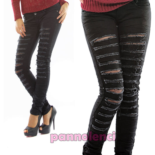 immagine-1-toocool-pantaloni-stretch-elasticizzati-tagli-x2826a-1