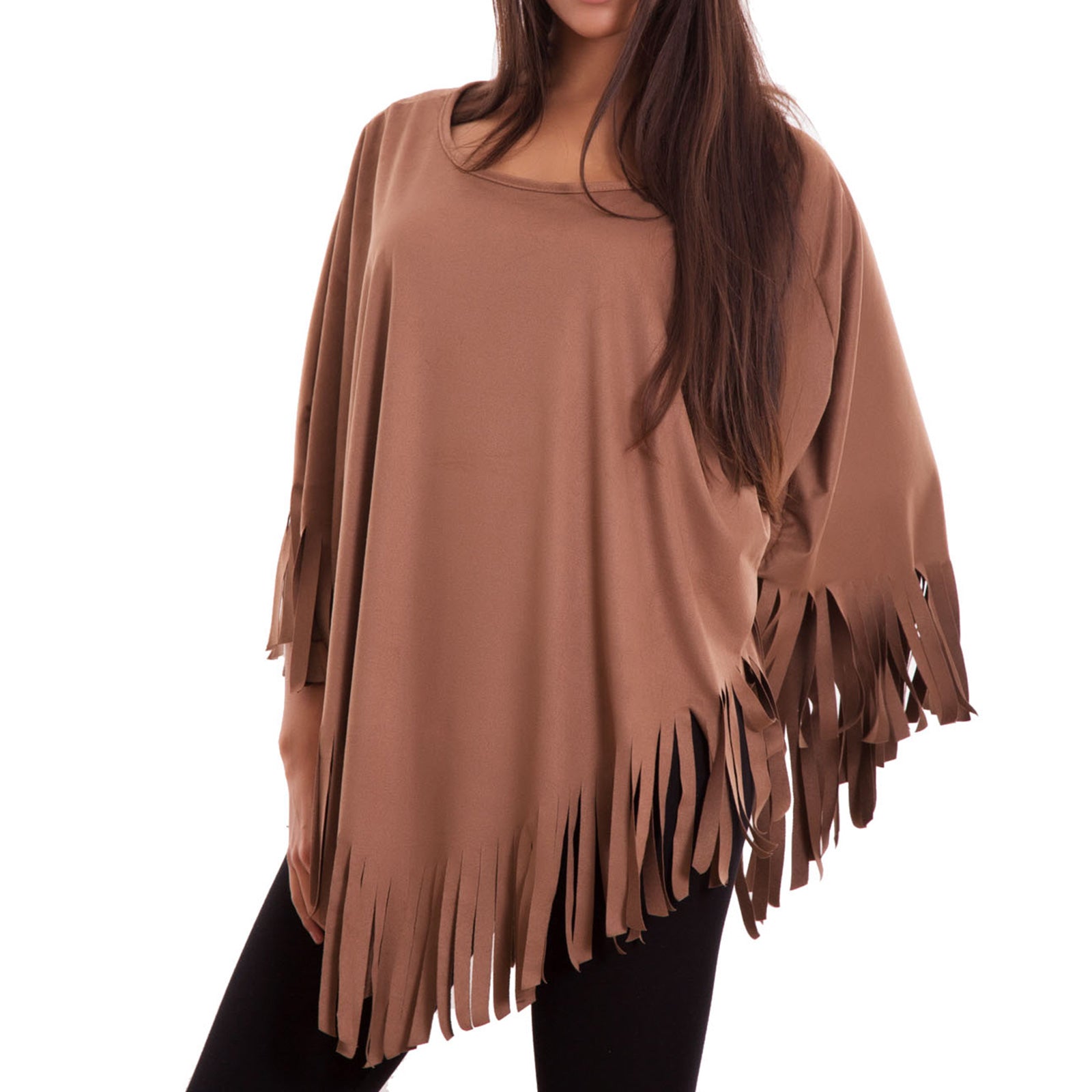 immagine-1-toocool-poncho-donna-maglia-scamosciato-cj-1759