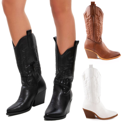 Luxe Cowboy Laarzen Roze/Zebra Luxe Cowboy Laarzen Roze/Zebra