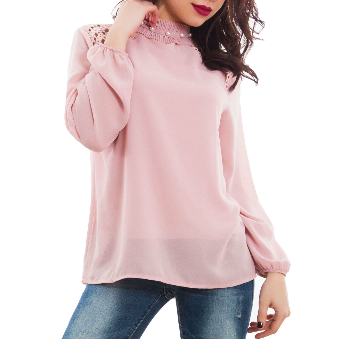 immagine-10-toocool-blusa-donna-velata-collo-wd-2261
