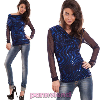 immagine-10-toocool-maglia-donna-maglietta-paillettes-cj-2388