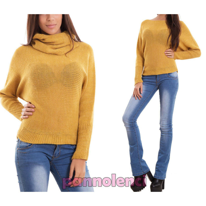 immagine-10-toocool-maglione-donna-pullover-sciarpa-cr-2411