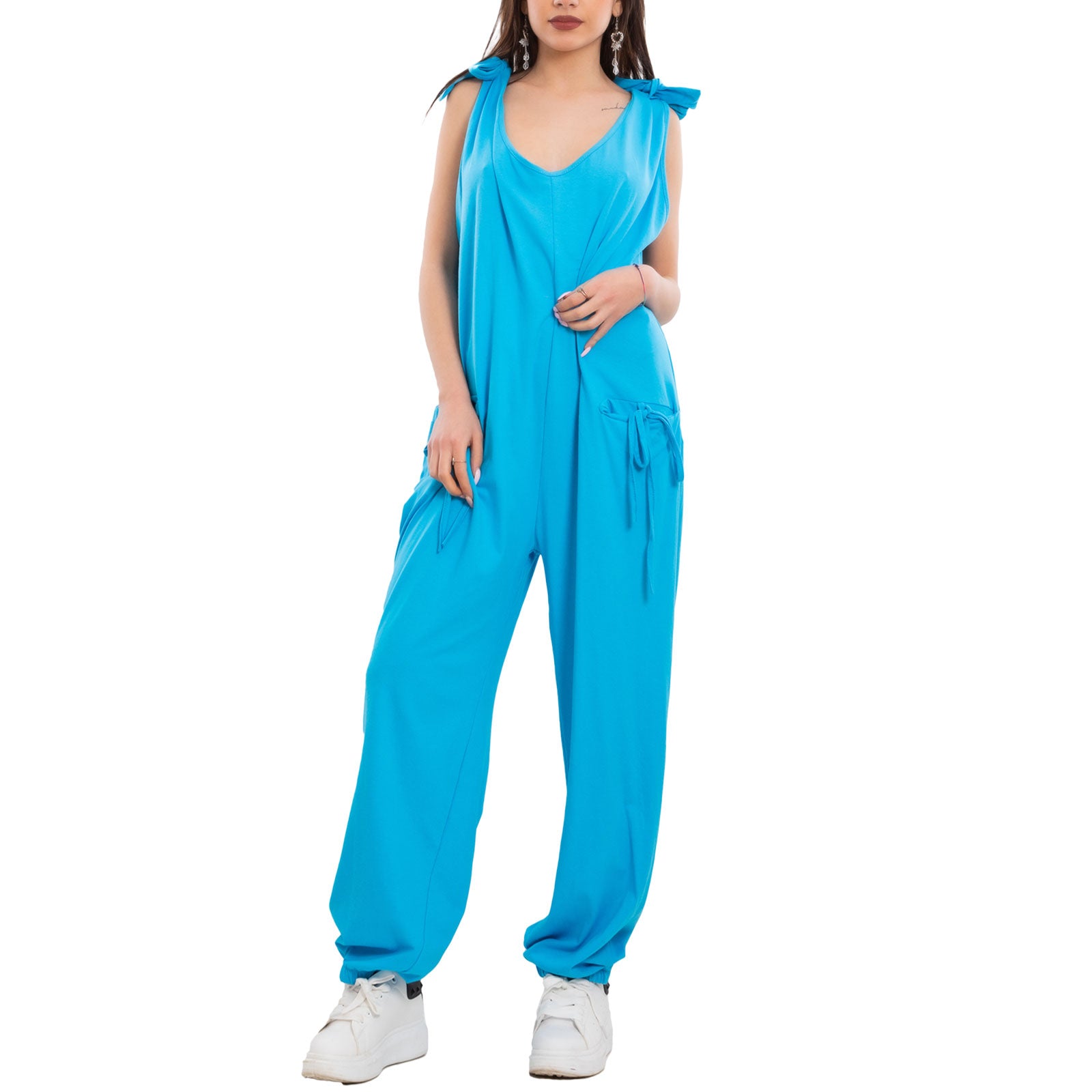 immagine-10-toocool-overall-donna-tuta-intera-pantaloni-oversize-md-22241