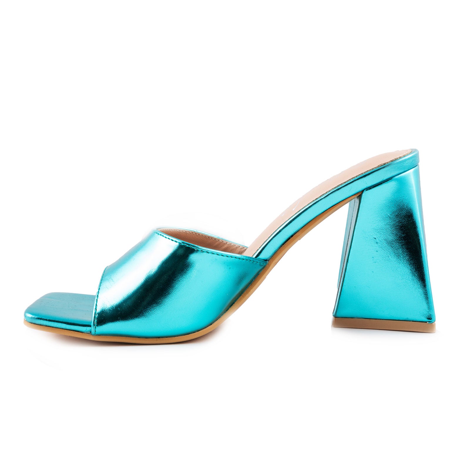 Sabot Di Moda Sabot Donna Sandali Moda Tacco Triangolare L8185