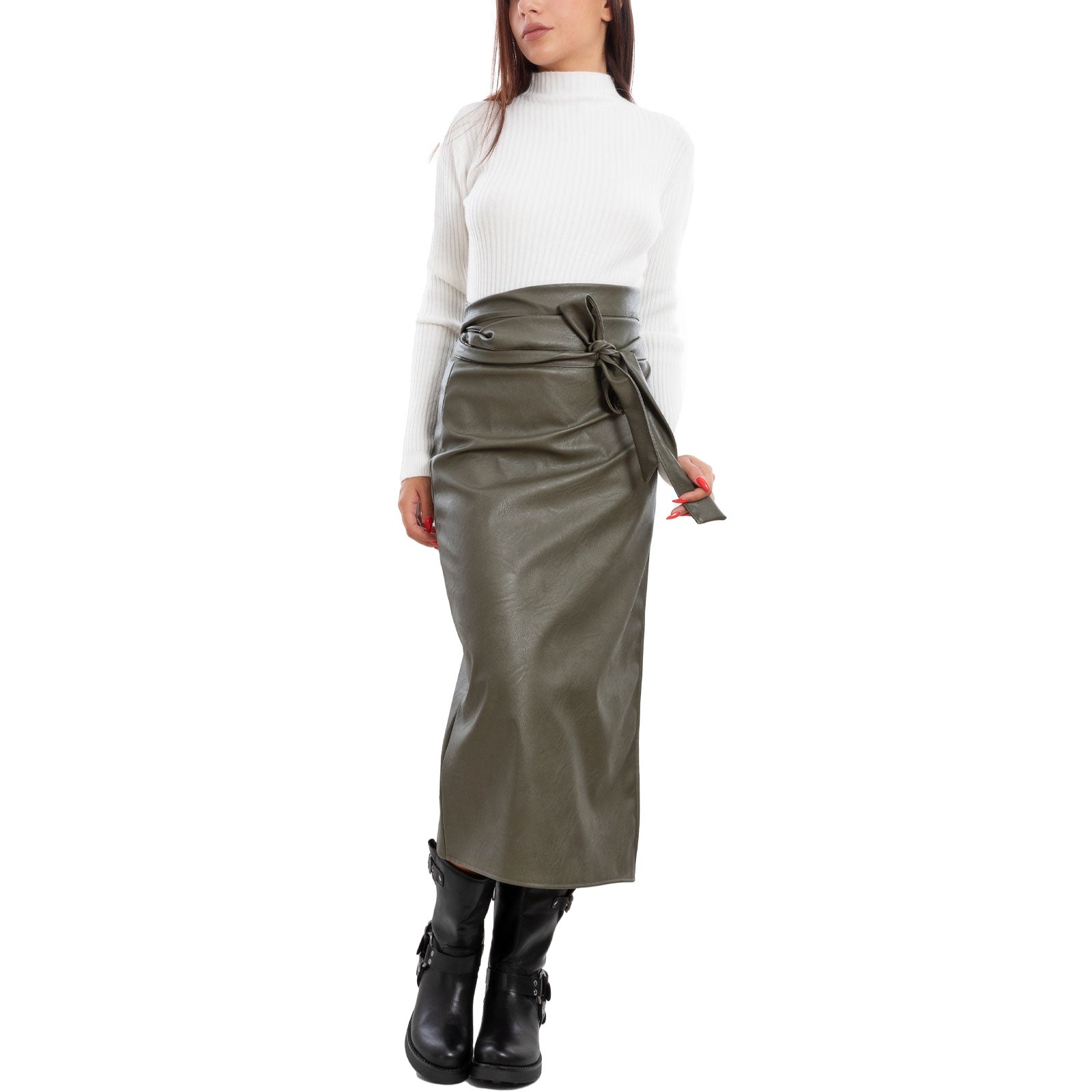 immagine-11-toocool-gonna-donna-longuette-effetto-pelle-vb-6113