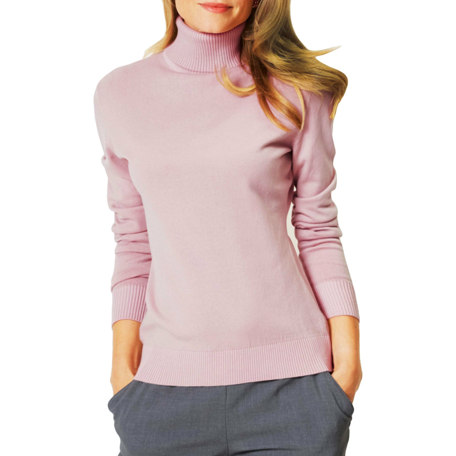 Maxi pull con collo a dolcevita - ROSSO - 27.00 Maxi pull con collo a dolcevita - ROSSO - 27.00
