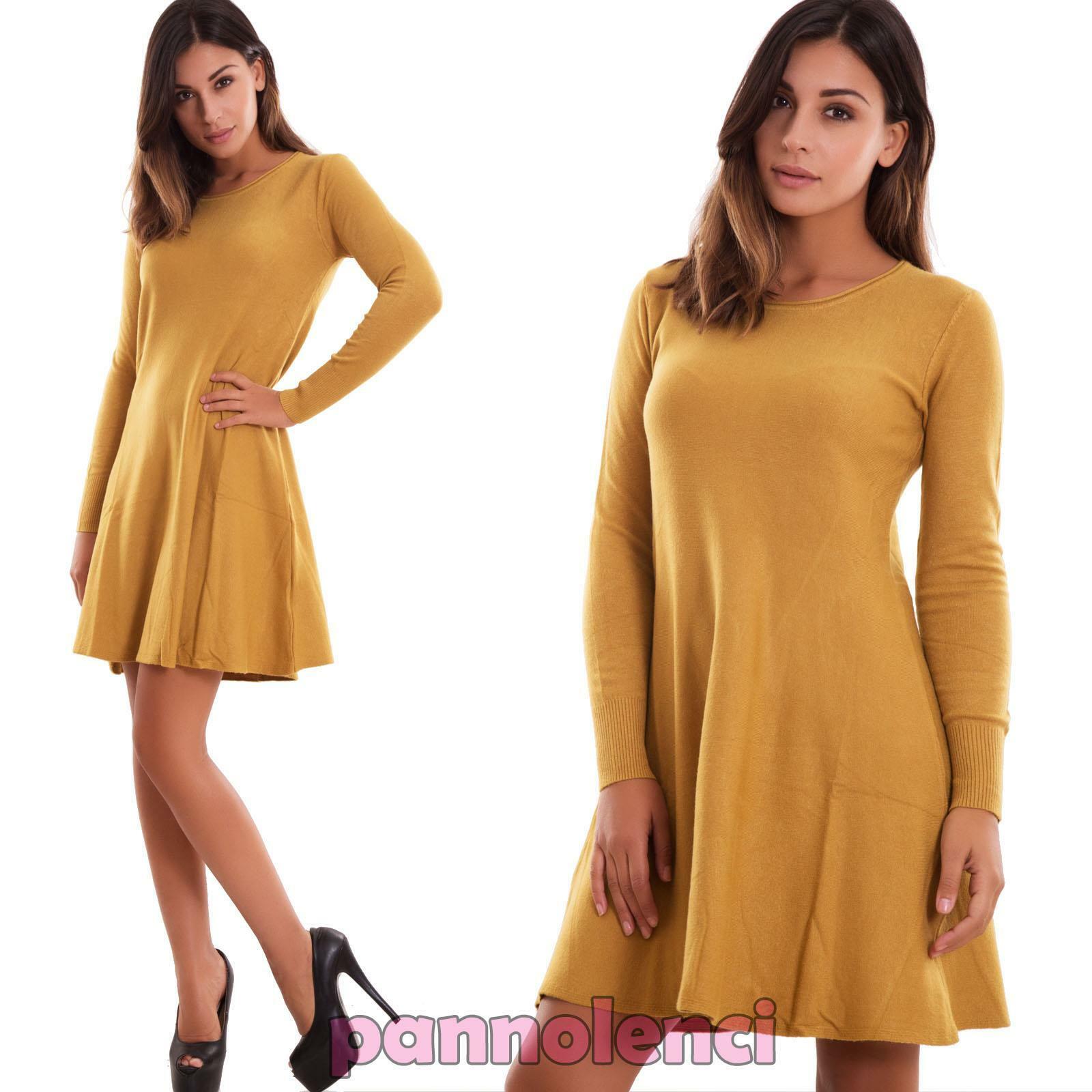 immagine-11-toocool-vestito-donna-miniabito-svasato-r2166