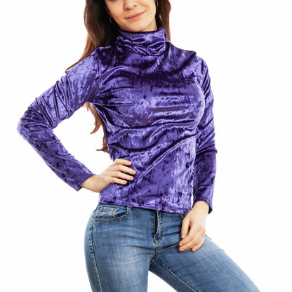 immagine-12-toocool-lupetto-donna-dolcevita-ciniglia-jl-2551