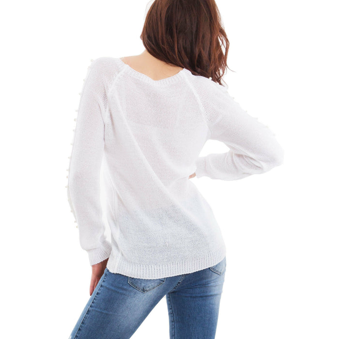 immagine-12-toocool-maglia-donna-traforata-perle-gi-1812