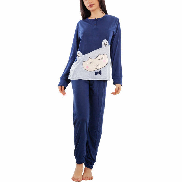 immagine-12-toocool-pigiama-donna-maniche-lunghe-a63