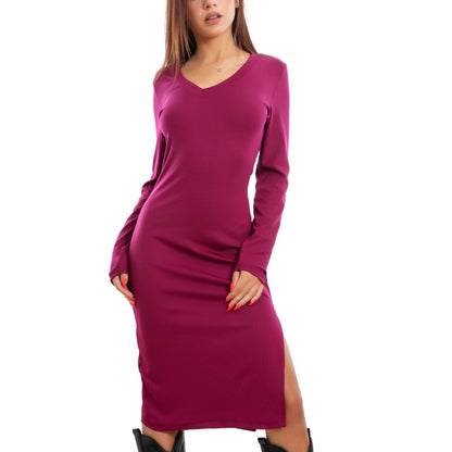 immagine-12-toocool-vestito-donna-abito-a-costine-longuette-vi-3570