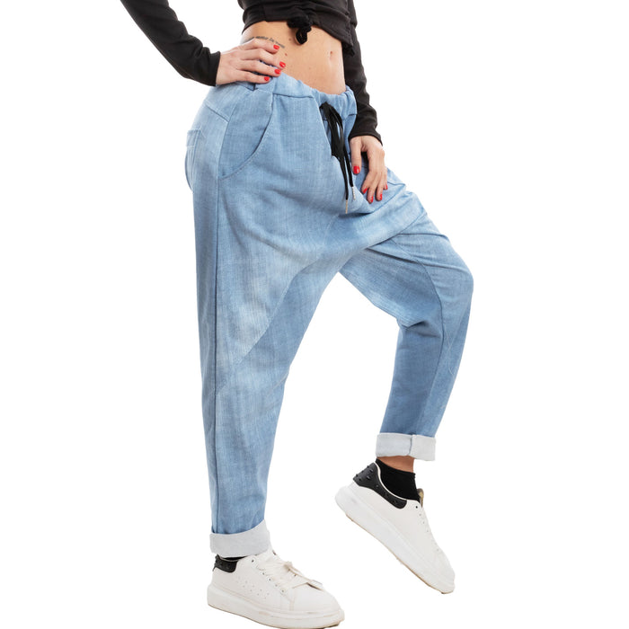 Jeans donna deals cavallo basso