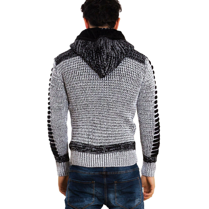 immagine-14-toocool-cardigan-uomo-cappuccio-ecopelliccia-b317