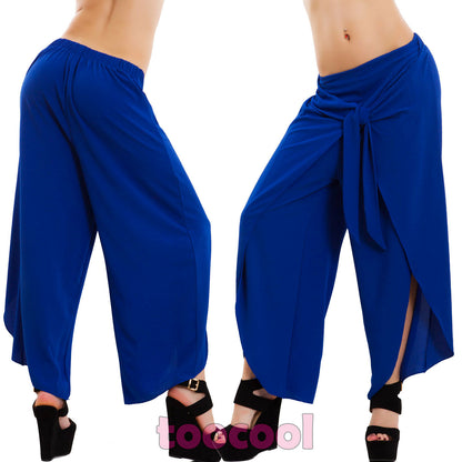 immagine-14-toocool-pantaloni-donna-ampi-nodo-as-1245