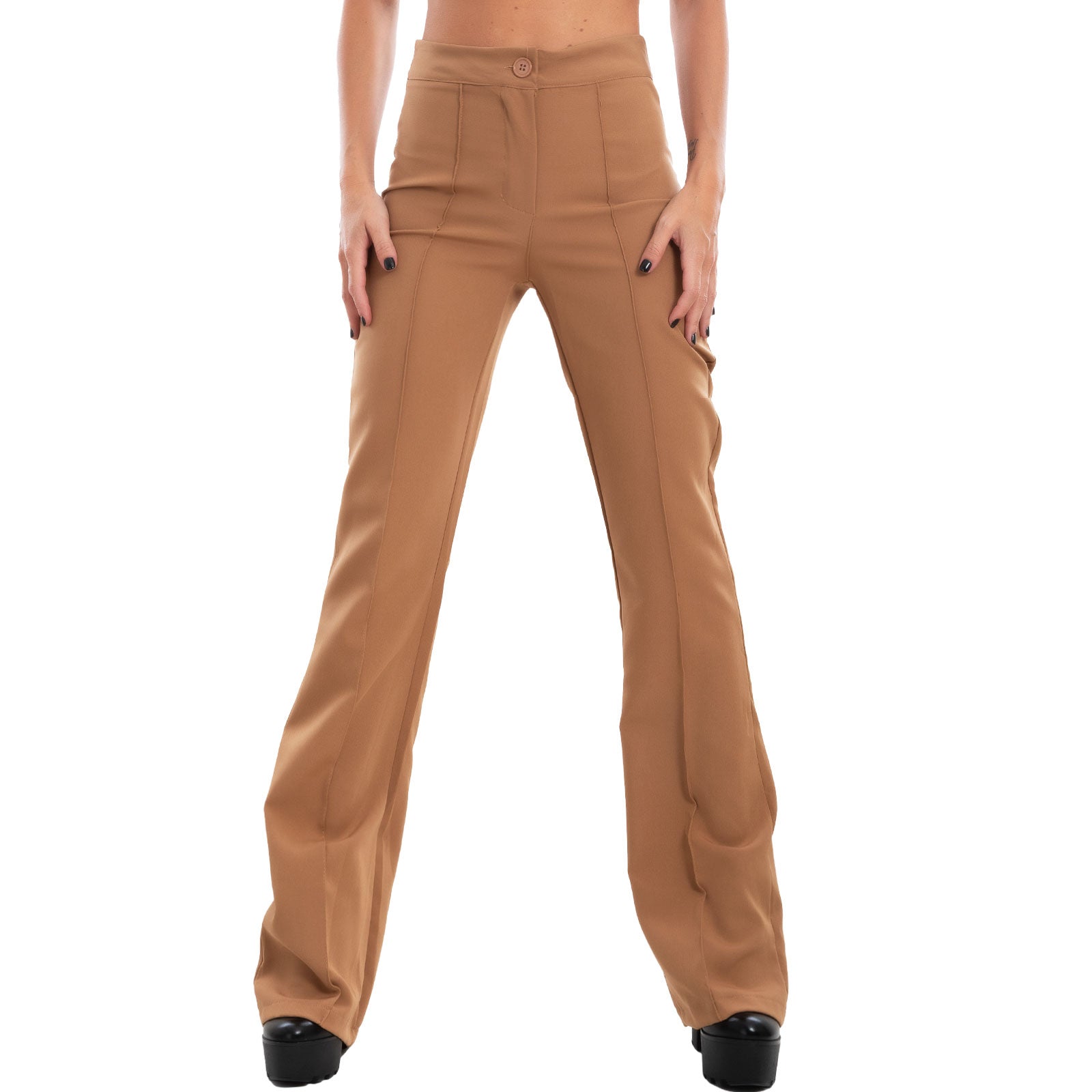 immagine-15-toocool-pantaloni-donna-campana-flare-zampa-elefante-vb-6436