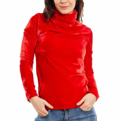 immagine-16-toocool-lupetto-donna-dolcevita-ciniglia-jl-2551