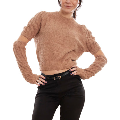 immagine-17-toocool-maglione-donna-corto-maniche-staccate-guanti-mbo12545