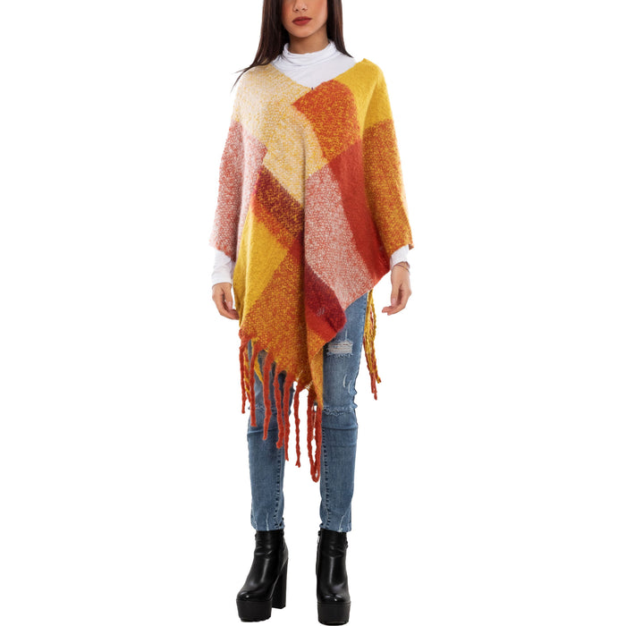 immagine-17-toocool-poncho-donna-coprispalle-mantella-quadri-a303