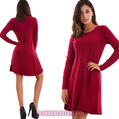 immagine-17-toocool-vestito-donna-miniabito-svasato-r2166