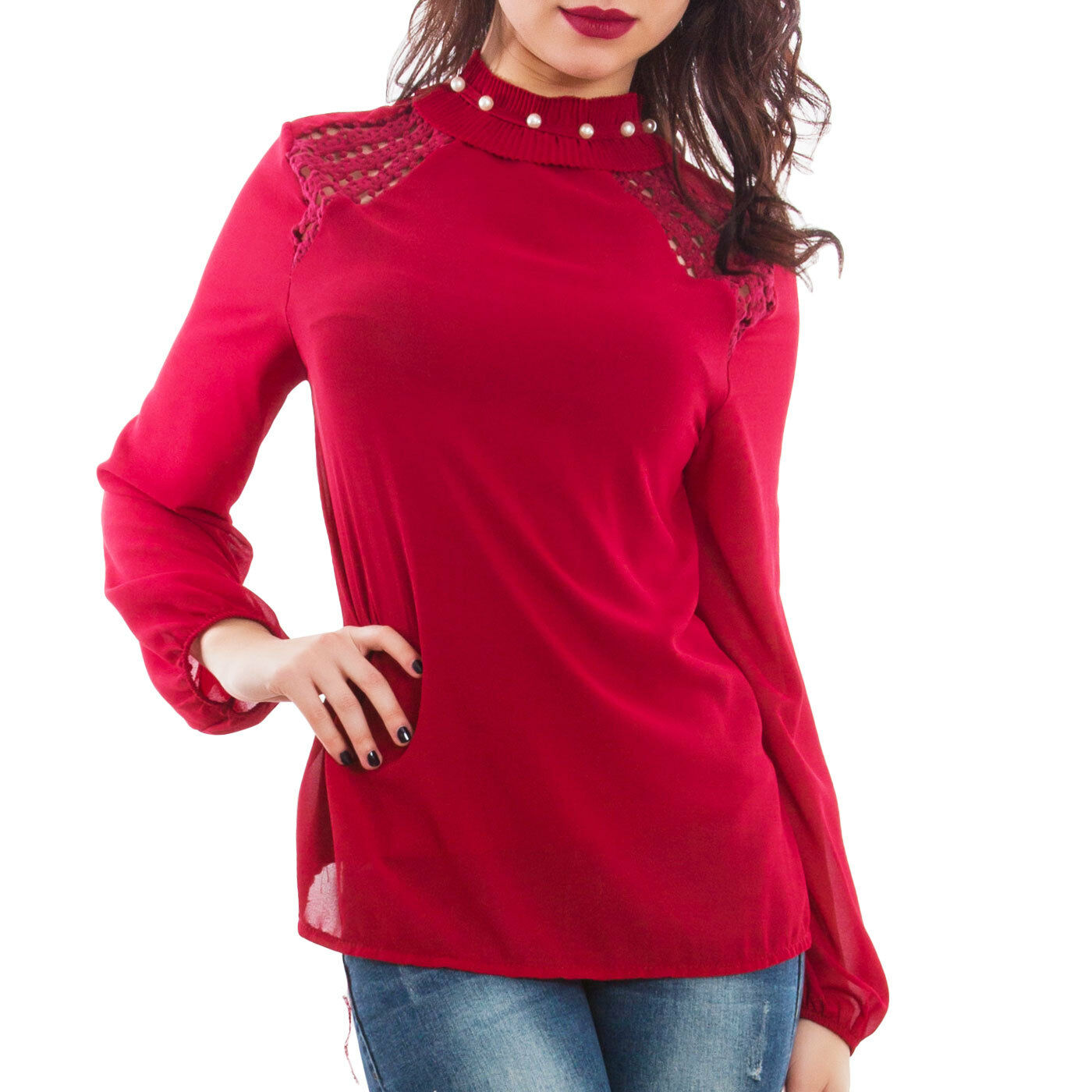 immagine-18-toocool-blusa-donna-velata-collo-wd-2261