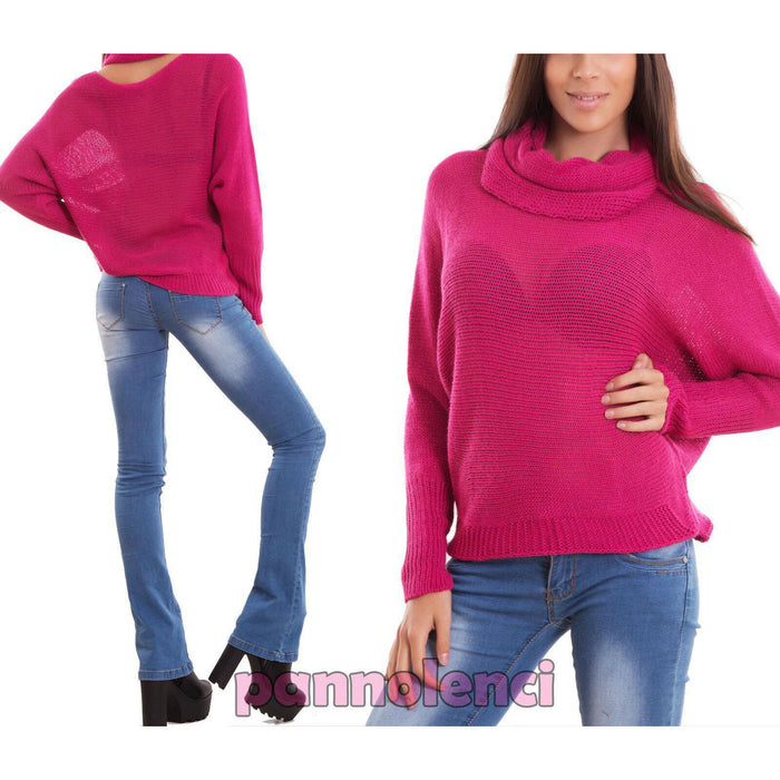 immagine-18-toocool-maglione-donna-pullover-sciarpa-cr-2411