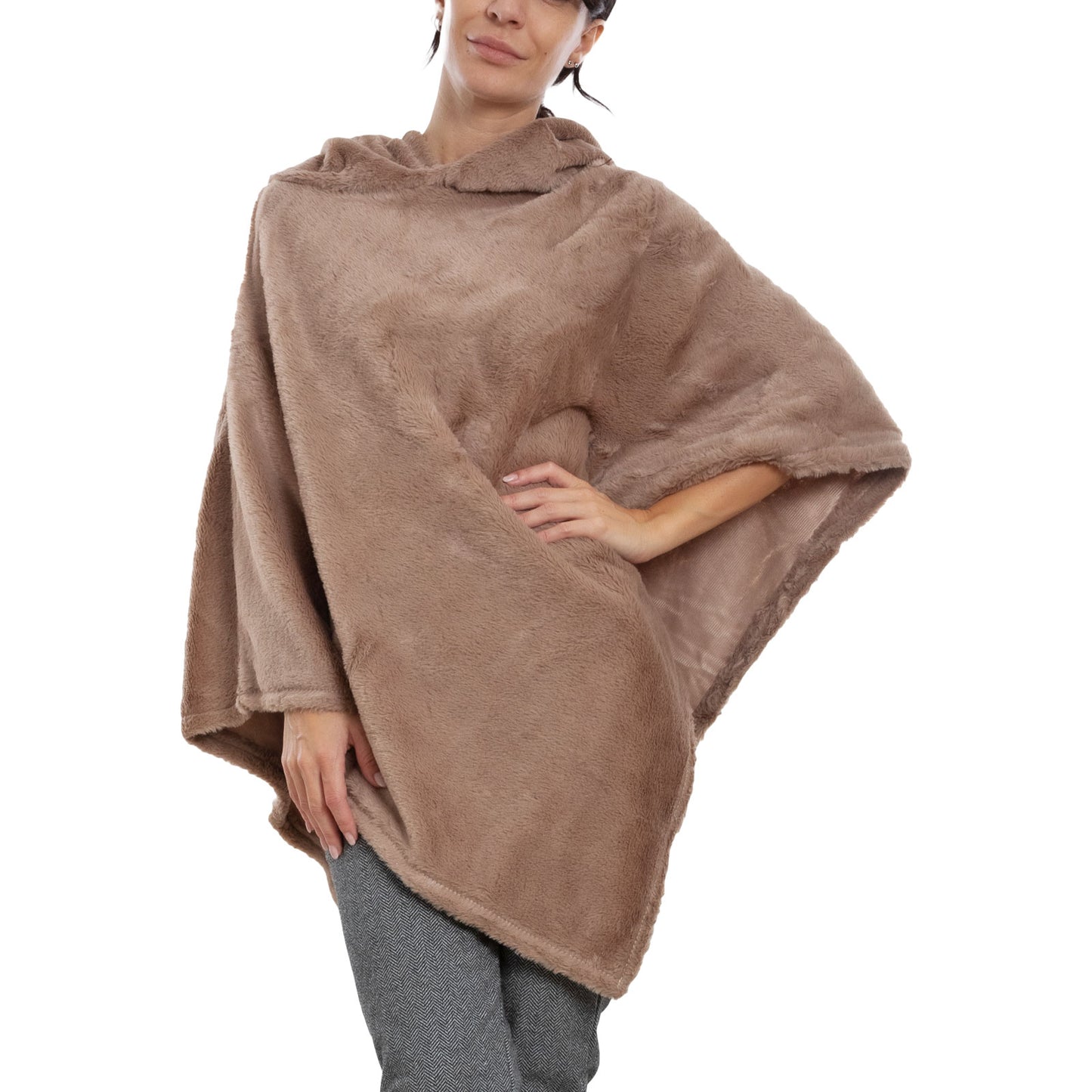 immagine-18-toocool-poncho-donna-mantella-eco-pelliccia-cappuccio-xsd-708