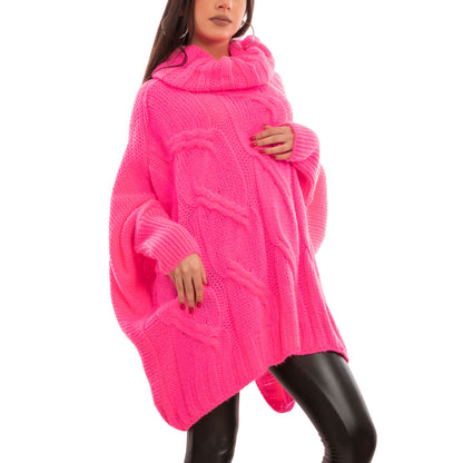 immagine-19-toocool-maglione-donna-oversize-dolcevita-vb-7198