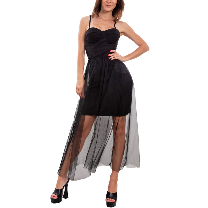 immagine-2-toocool-abito-donna-vestito-elegante-tulle-velato-vb-2380