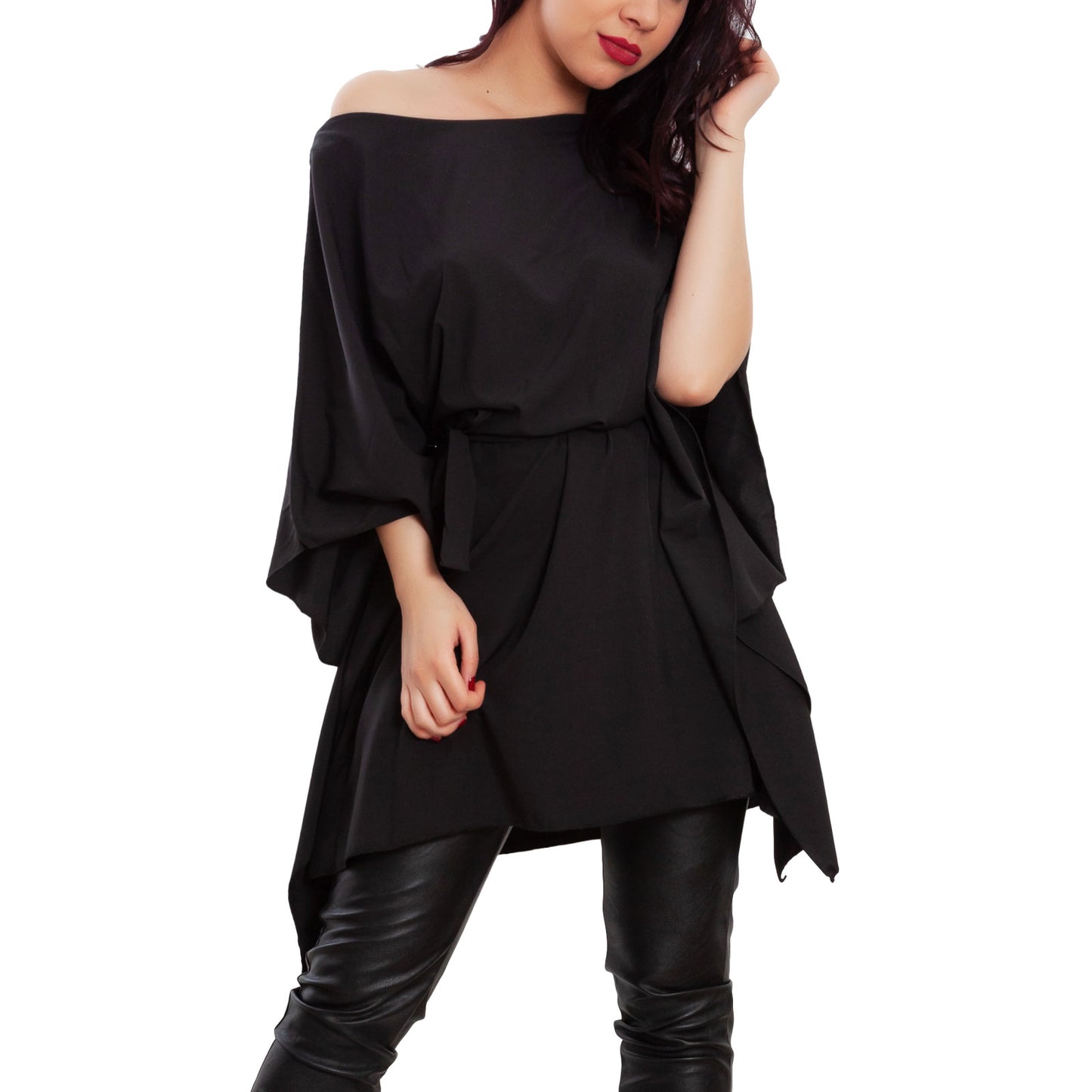 immagine-2-toocool-blusa-donna-tunica-maniche-vb-2915