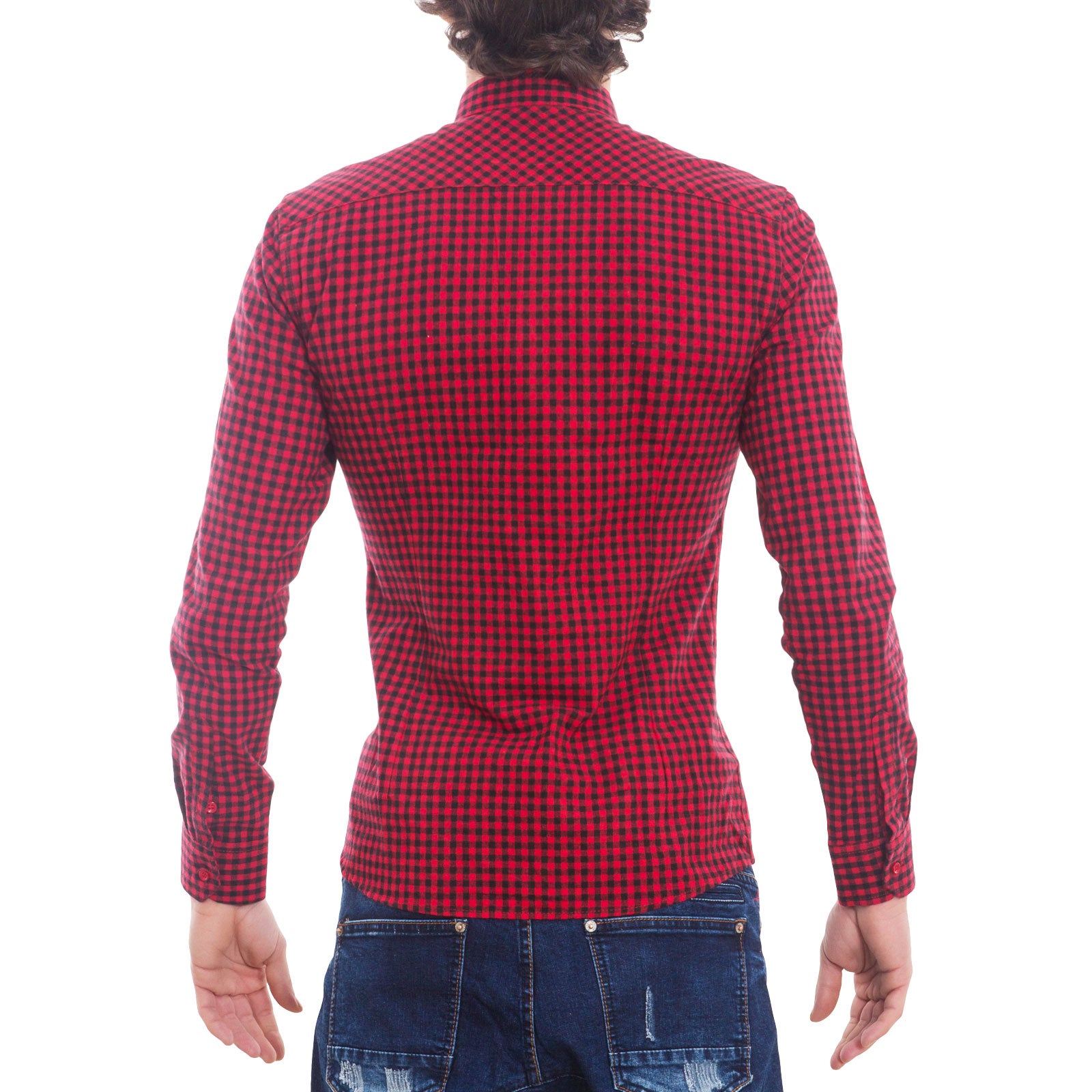 Next Camicia - red tartan character/rosso Next Camicia - red tartan character/rosso