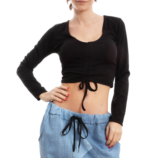 immagine-2-toocool-crop-top-a-costine-donna-maglietta-vi-6879